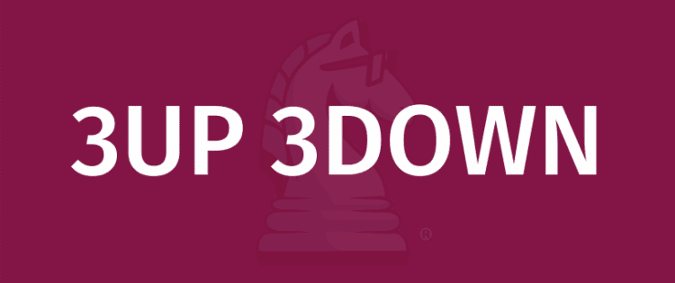 3UP 3DOWN თამაშის წესები - როგორ ვითამაშოთ 3UP 3DOWN