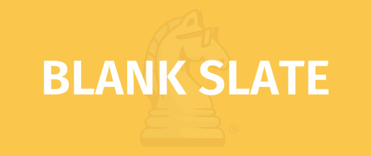 Pravidla hry BLANK SLATE - Jak hrát BLANK SLATE