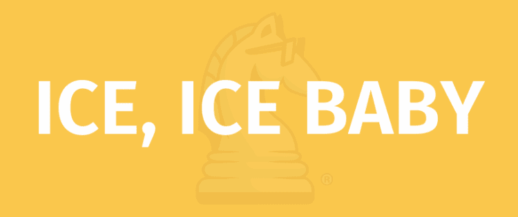 Riaghailtean Gèam ICE, ICE BABY - Mar a chluicheas tu ICE, ICE BABY