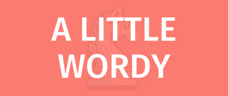 A LITTLE WORDY spilleregler - Sådan spiller du A LITTLE WORDY