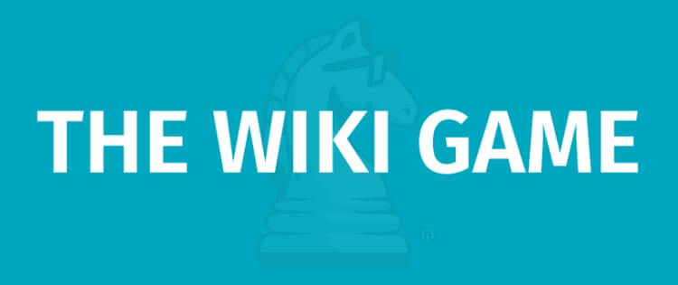 THE WIKI GAME Spilleregler - Sådan spiller du THE WIKI GAME