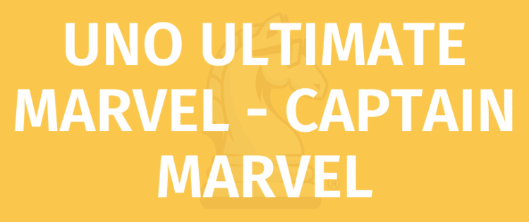 UNO ULTIMATE MARVEL - ច្បាប់ហ្គេម CAPTAIN MARVEL - របៀបលេង UNO ULTIMATE MARVEL - CAPTAIN MARVEL