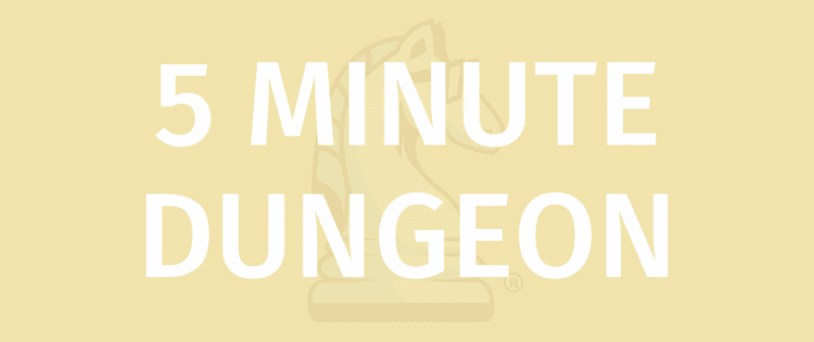 FIVE-MINUTE DUNGEON spilleregler - Sådan spiller du FIVE-MINUTE DUNGEON
