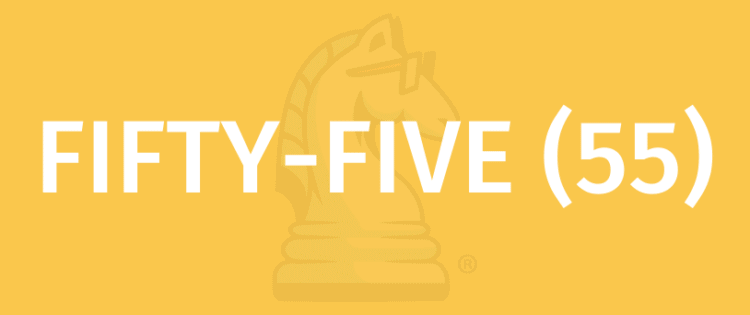 FIFTY-FIVE (55) - Lær at spille med GameRules.com