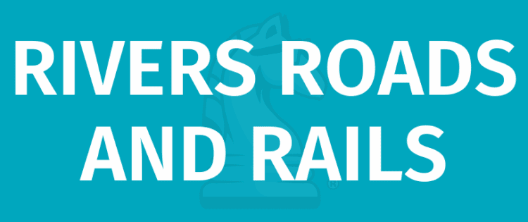 RIVERS ROADS AND RAILS Žaidimo taisyklės - Kaip žaisti RIVERS ROADS AND RAILS