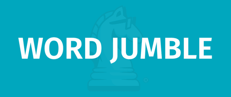 WORD JUMBLE spēles noteikumi - Kā spēlēt WORD JUMBLE