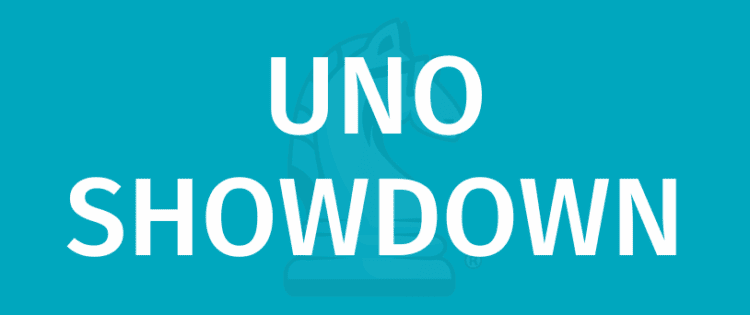 Peraturan Permainan UNO SHOWDOWN - Cara Bermain UNO SHOWDOWN