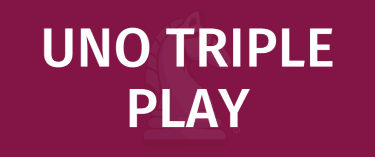 UNO TRIPLE PLAY spilleregler - Sådan spiller du UNO TRIPLE PLAY