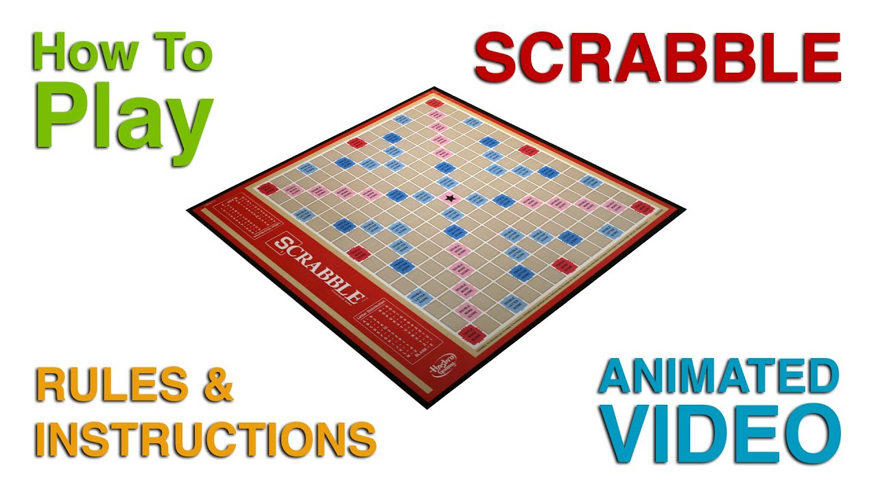 Scrabble jokoaren arauak - Nola jokatu Scrabble jokoa
