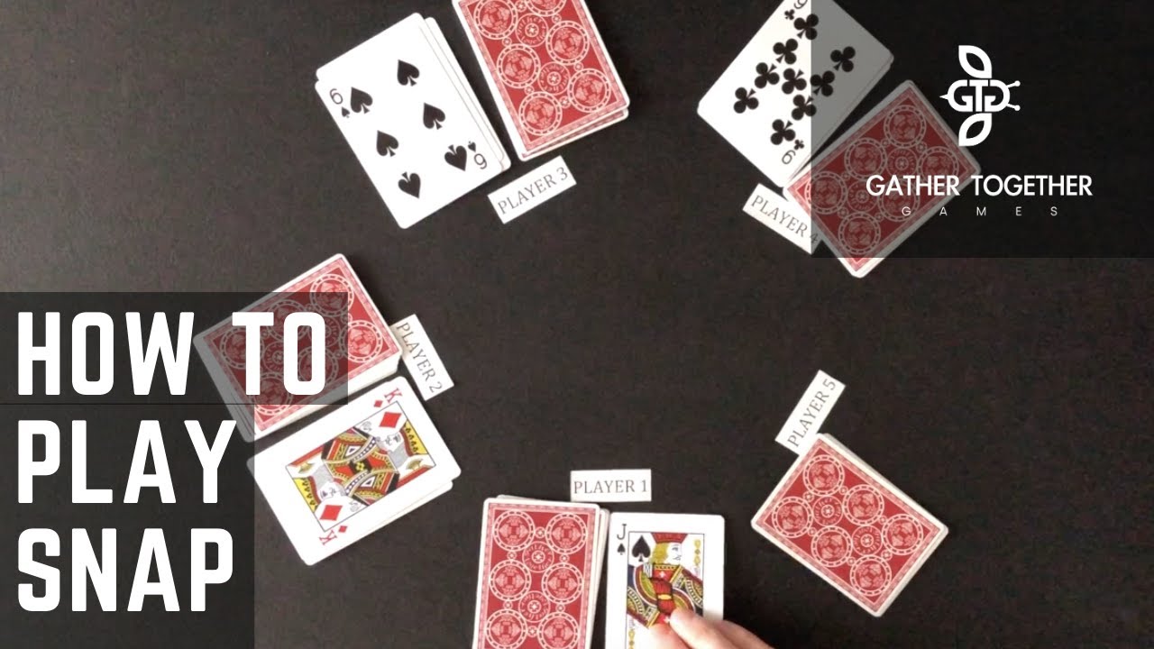 Pravila igre Snap - Kako igrati Snap the Card Game